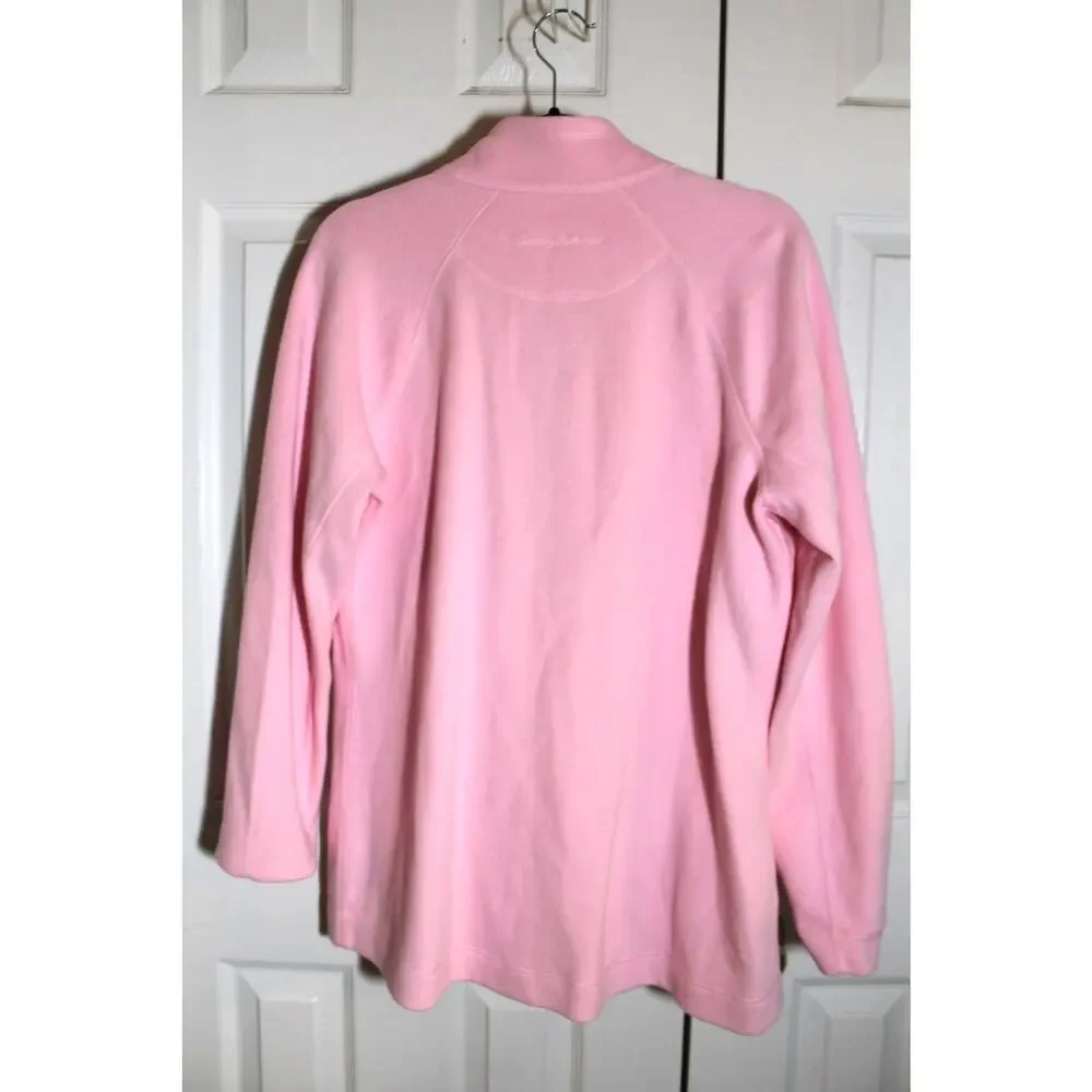 Tommy Bahama Pink Aruba Zip Front Jacket sz L